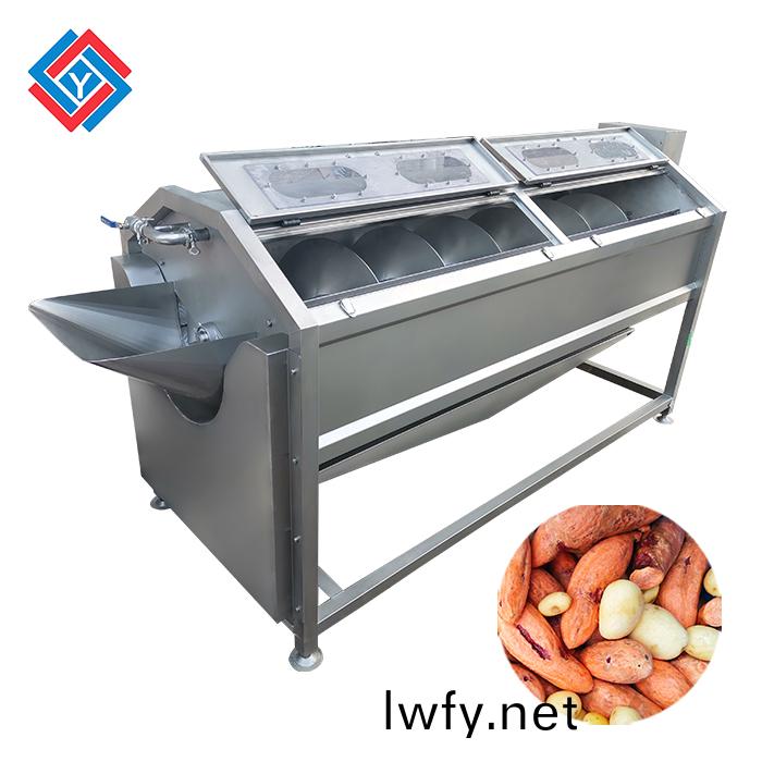 大型(xing)螺鏇(xuan)去皮清洗機(ji)JYTP-3000